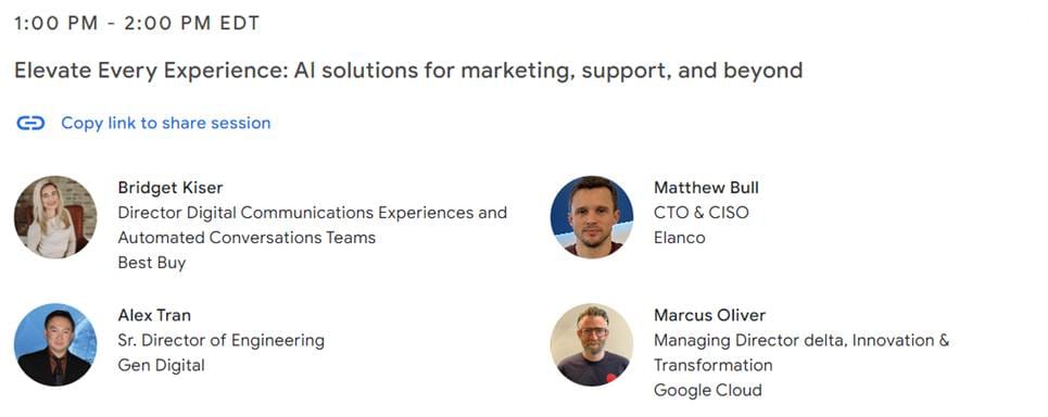 Google Customer Experience Webinar